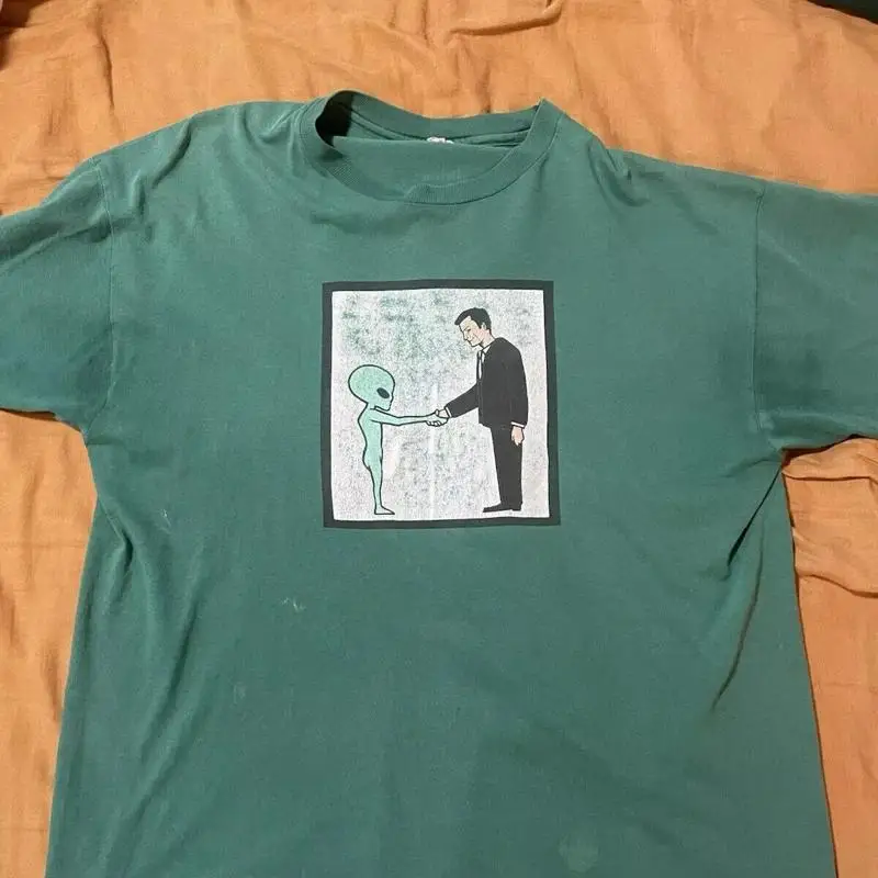 Band Tee Faded 90S - 90년대 헬멧 밴드 티셔츠 Alien Faded