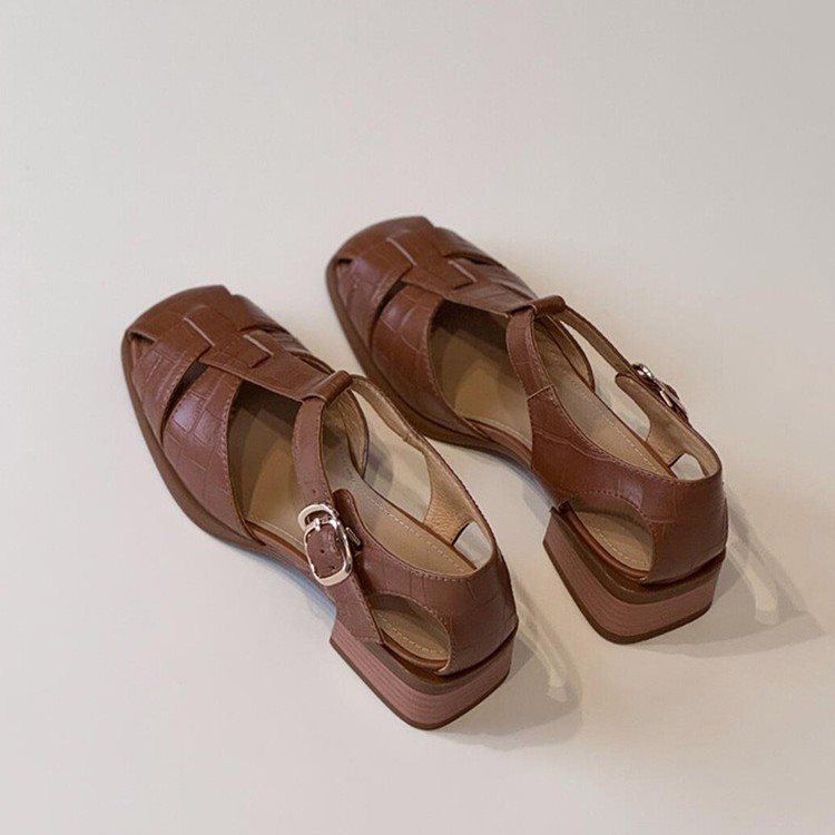 Vintage Fashion In 2026 - 여성 샌들 여름 새로운 패션 직조