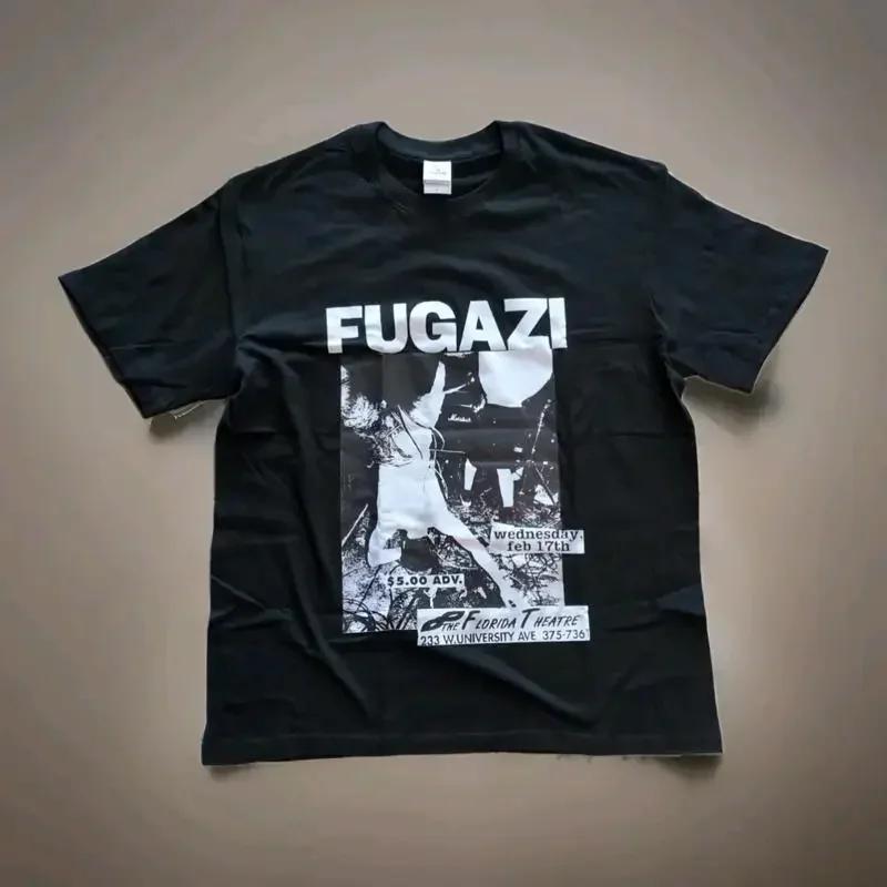Band Tee Faded 90S - Fugazi 빈티지 리프린트 90년대 펑크 밴드