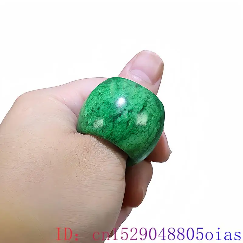 여성용 녹색 리얼 옥 반지, 럭셔리 패션 디자이너 스톤 - Vintage Fashion Rings 리뷰 및 가격