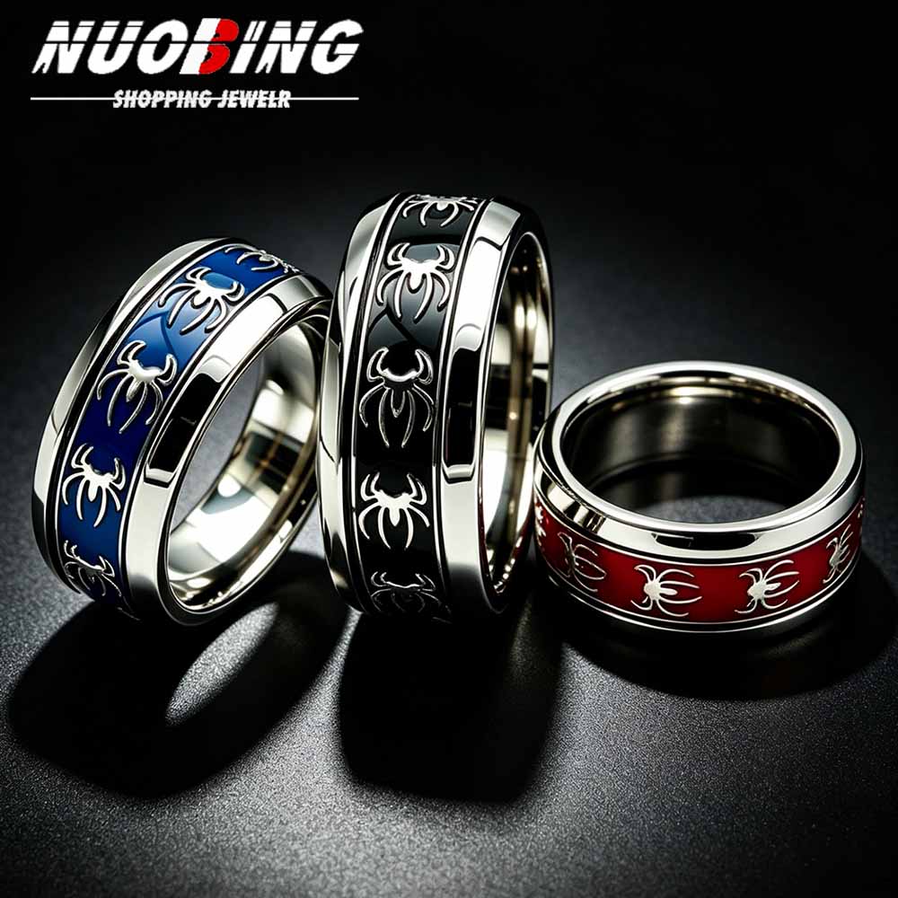 새로운 빈티지 펑크 스파이더 링 316L 스테인레스 스 - Vintage Fashion Rings 리뷰 및 가격