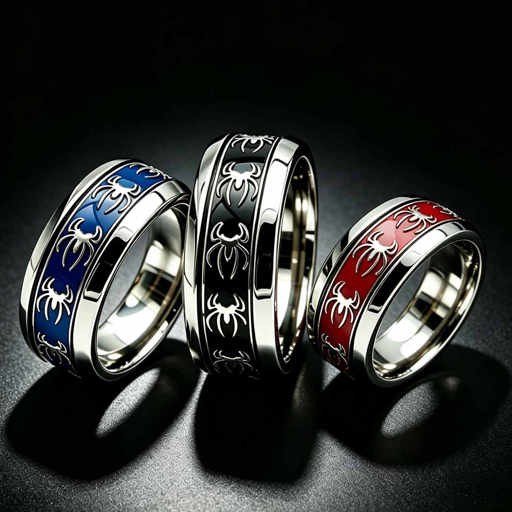 새로운 빈티지 펑크 스파이더 링 316L 스테인레스 스 - Vintage Fashion Rings 리뷰 및 가격