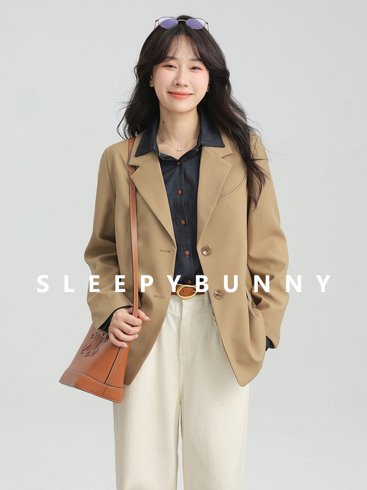 우아한 빈티지 루즈 블레이저 재킷 여성용 가을 라펠 캐 - Vintage Fashion Retro Outfit 리뷰 및 가격