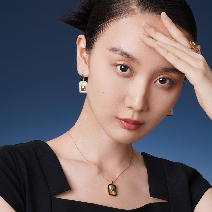 젊은 여성들을 위한 빈티지 럭셔리 그린 사파이어 반지, - Vintage Fashion Rings 리뷰 및 가격