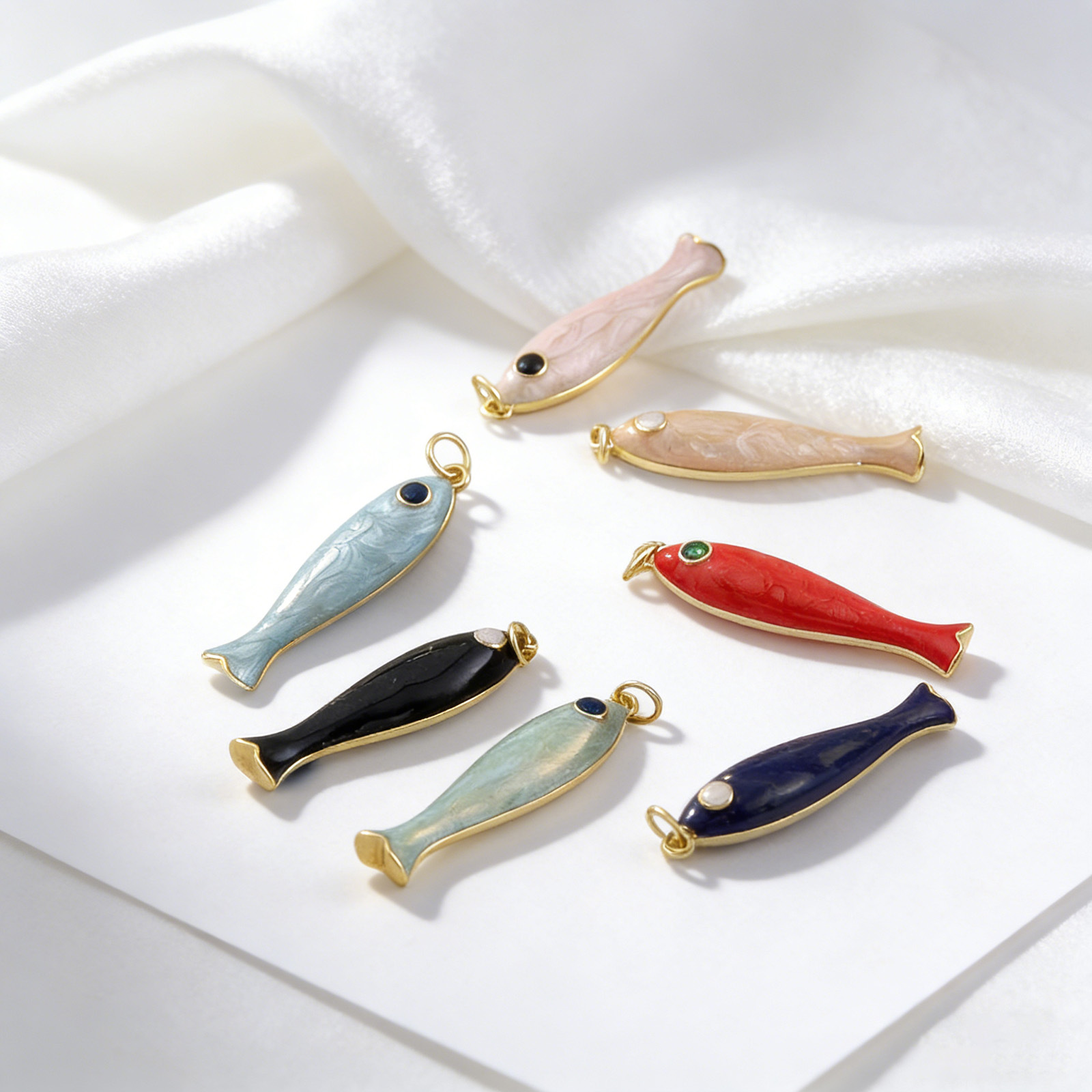 1PC 다채로운 색상의 구리 빈티지 슬림 롱 피쉬 미니 - Vintage Fashion Theme 리뷰 및 가격